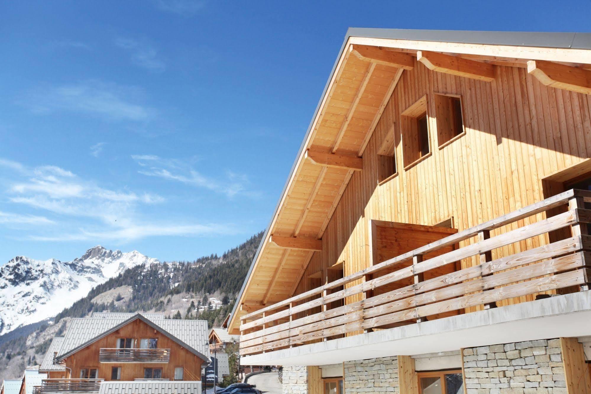 Résidence Odalys Le Crystal Blanc Vaujany Exterior foto